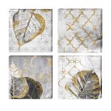 SLIKA TOGNANA LISTI 30X30 CM 4 DELNA