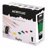 SET AKRILNIH BARV RAYHER ARTISTS 6X75ML