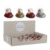 DEKORACIJA SNEŽNA KROGLA AVTO LED, SORT