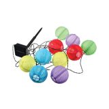 SOLARNA VRTNA SVETILKA FEROTEHNA KROGLICE VEČBARVNE 5M