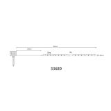 SOLARNA VRTNA SVETILKA GLOBO LED VERIGA CEV 0.04W 1.2V, BARVNA