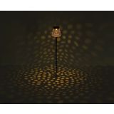 SOLARNA VRTNA SVETILKA GLOBO NABODALO S SENČNIKOM LED 0.06W IP44 3000K 12X70 CM