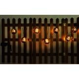 SOLARNA VRTNA SVETILKA GLOBO PRAVLJIČNE LUČKE VERIGA 0.1W 3V, 1700K