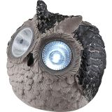 SOLARNA VRTNA SVETILKA GLOBO SOVA LED 0.06W IP44 4500K 115X112X100 MM