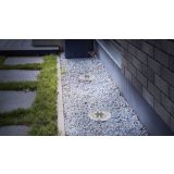 SOLARNA VRTNA SVETILKA GLOBO TALNA OKROGLA LED ČRNA 0.1W 3V, BELA INOX 2X