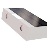 SOLARNA VRTNA SVETILKA LED SOLAR LUMINAIRE PRO BRICK 350LM IP65 NW BELA