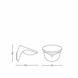 SOLARNA VRTNA SVETILKA PHILIPS 17808/93/16 DUSK 1X1.5W LED ANTRACIT