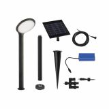 SOLARNA VRTNA SVETILKA PHILIPS 17823/93/16 RAVEN ANTRACIT 1X4.5W LED