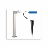 SOLARNA VRTNA SVETILKA PHILIPS GREENHOUSE 1X1W LED 17812/47/16 INOX