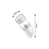 SOLARNA VRTNA SVETILKA RABALUX KAPUAS 1.5W D9CM