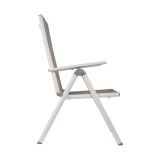 KOVINSKI STOL LESLI SOLEIL BELI 70X55X107 CM