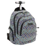 ŠOLSKA TORBA NA KOLESIH STREET ROUND CANVAS TWIST