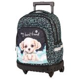 ŠOLSKA TORBA NA KOLESIH TARGET PUPPY LOVE 28638