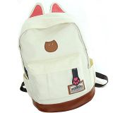 ŠOLSKI NAHRBTNIK STREET ROUND CAT WHITE