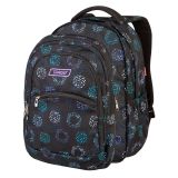 ŠOLSKI NAHRBTNIK TARGET 2V1 CURVED COLOR FLOW 28061