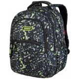 ŠOLSKI NAHRBTNIK TARGET 2V1 CURVED GREEN FUSION 27623