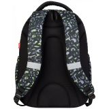 ŠOLSKI NAHRBTNIK TARGET 2V1 CURVED GREEN FUSION 27623