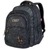 ŠOLSKI NAHRBTNIK TARGET 2V1 CURVED SPARKLING BUTTERFLY 27643