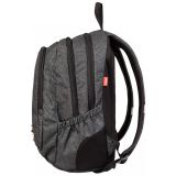 ŠOLSKI NAHRBTNIK TARGET 3 ZIP DUEL CHARCOAL DENIM 26936
