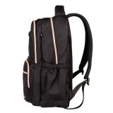 ŠOLSKI NAHRBTNIK TARGET S PERESNICO SET GLAMMER DEEP BLACK 28711