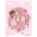 ŠOLSKI ZVEZEK STREET LOVELY TALE A4 ČRTAN Z ROBOM, 54 LISTOV, SORT