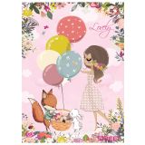 ŠOLSKI ZVEZEK STREET LOVELY TALE A4 ČRTAN Z ROBOM, 54 LISTOV, SORT