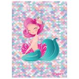ŠOLSKI ZVEZEK STREET MERMAID A4 KARO 5 MM, 54 LISTOV, SORT