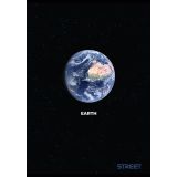 ŠOLSKI ZVEZEK STREET PLANETS A4 ČRTAN Z ROBOM, 54 LISTOV, SORT