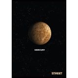 ŠOLSKI ZVEZEK STREET PLANETS A4 ČRTAN Z ROBOM, 54 LISTOV, SORT