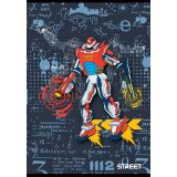 ŠOLSKI ZVEZEK STREET ROBOTS A4 BREZČRTEN, 54 LISTOV, SORT