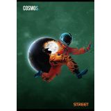 ŠOLSKI ZVEZEK STREET SPACE A4 KARO 5 MM, 54 LISTOV, SORT