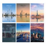 ŠOLSKI ZVEZEK STREET SKYLINE CITY A4 54L BREZČRTNI