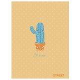 ŠOLSKI ZVEZEK STREET SWEET A4 BREZČRTEN, 54 LISTOV, SORT