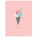 ŠOLSKI ZVEZEK STREET SWEET A4 KARO 1 CM, 54 LISTOV, SORT