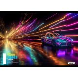 ŠOLSKI ZVEZEK TARGET A4 80L KARO NEON VIBES 28916