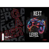 ŠOLSKI ZVEZEK TARGET A4 BREZČRTNI GAMER 28893 52L