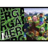 ŠOLSKI ZVEZEK TARGET A4 BREZČRTNI GAMER 28893 52L