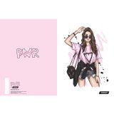 ŠOLSKI ZVEZEK TARGET A4 BREZČRTNI GIRL POWER 28181 52L