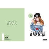 ŠOLSKI ZVEZEK TARGET A4 BREZČRTNI GIRL POWER 28181 52L