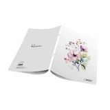 ŠOLSKI ZVEZEK TARGET A4 BREZČRTNI WHITE CHIC 28175 52L