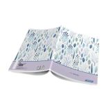 ŠOLSKI ZVEZEK TARGET A4 ČRTAST BOTANICAL 27859