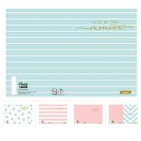 ŠOLSKI ZVEZEK TARGET A4 ČRTAST BREZ ROBA PASTEL 27026