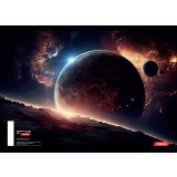 ŠOLSKI ZVEZEK TARGET A4 ČRTAST Z ROBOM SPACE 26903