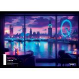 ŠOLSKI ZVEZEK TARGET A4 ČRTE CITY NEON 28930