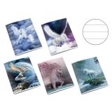 ŠOLSKI ZVEZEK TARGET A5 ČRTAST FANTASY 27015