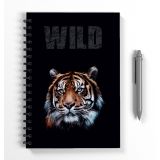 ŠOLSKI ZVEZEK TARGET SPIRALNI A4 ČRTAST ANIMAL WILD 26869