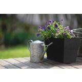 PE ZUNANJI LONEC MULTY HOME SONATA 33X71X50 CM ČRN