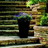 PE ZUNANJI LONEC MULTY HOME SONATA STOŽEC 26 X 26 CM VIŠ 50 CM ČRN