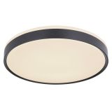 NADGRADNA STROP. SVETILKA SONNY 24W ČRNA CCT OKROGLA