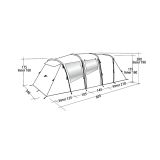 ŠOTOR EASY CAMP HUNTSVILLE TWIN 600 ZELENA